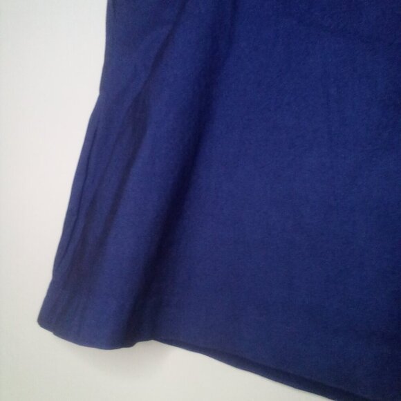 JMS Just My Size Skort Skirt 3X Women Elastic Waist Denim Look Faux Pockets Blue - Picture 10 of 14